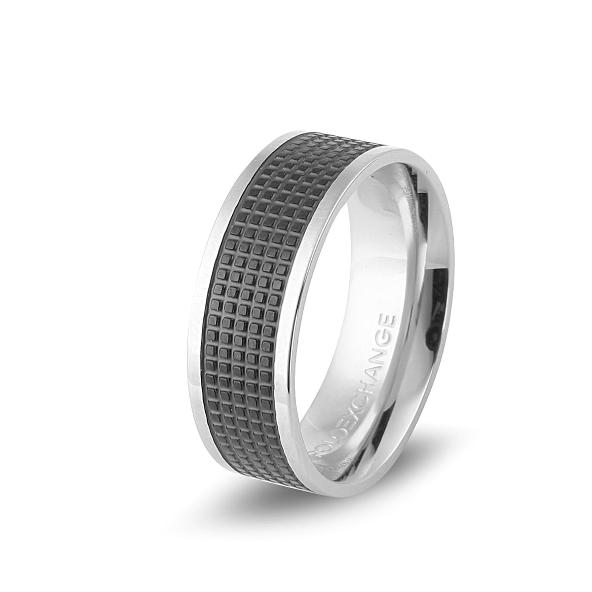 BAGUE POLOEXCHANGE HOMME ACIER